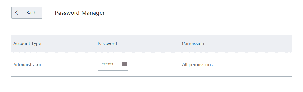 Admin Password Change only known to you