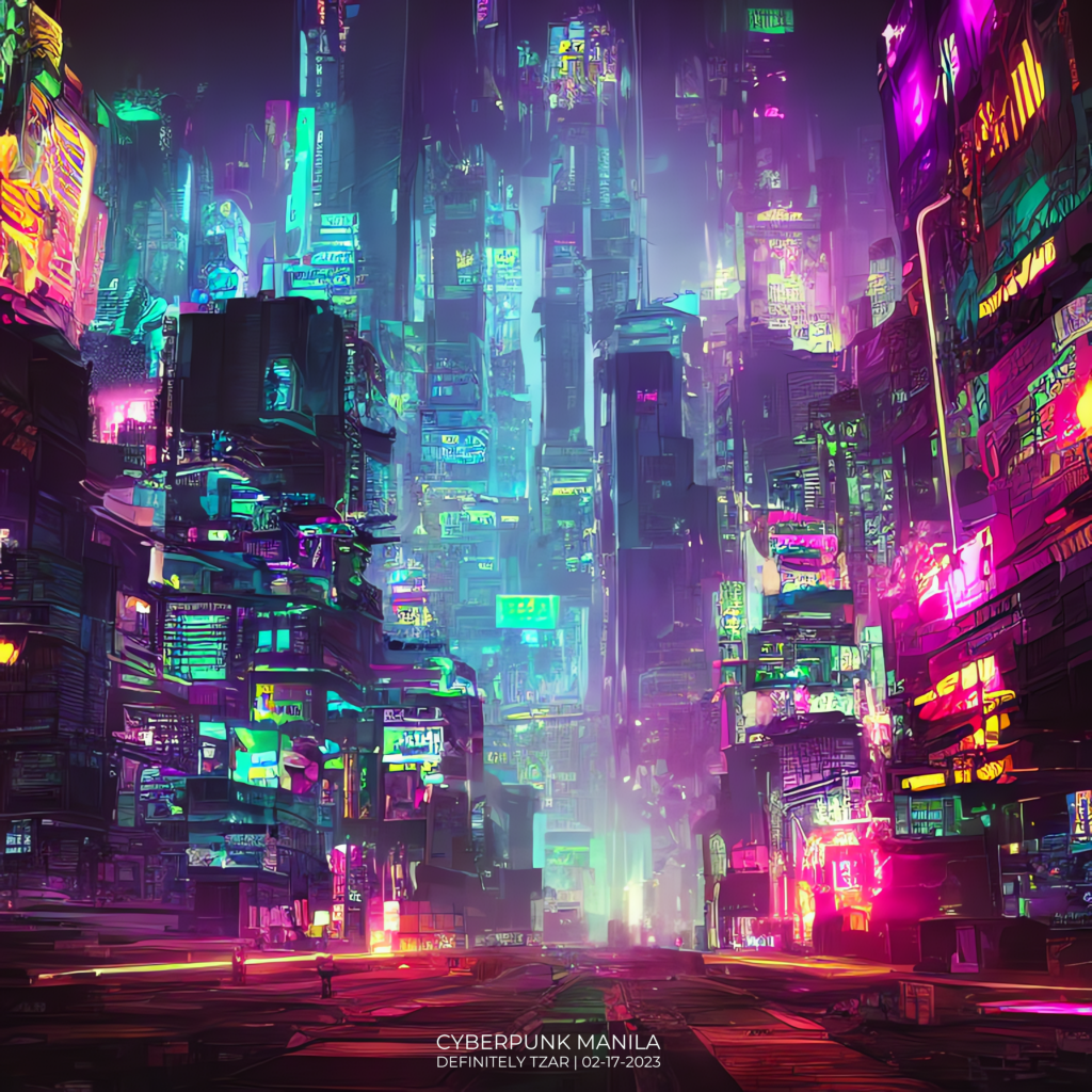 Cyberpunk Manila: A World of Neon and Metal - I Am Tzar