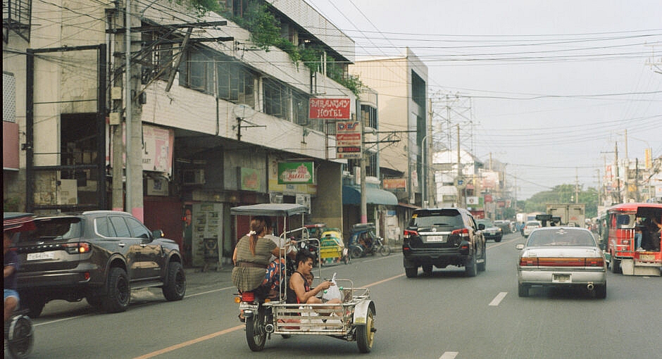 Family in a Tricycle