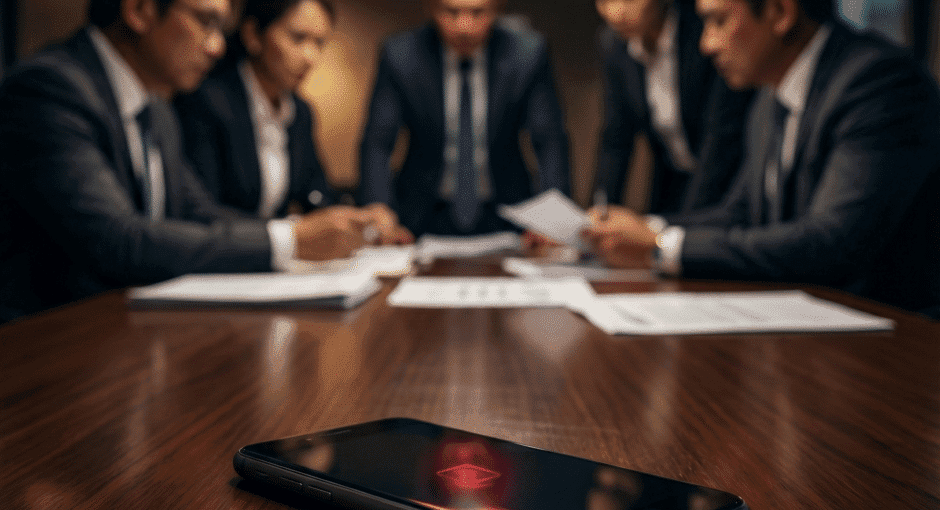 Data Breach in a Meeting