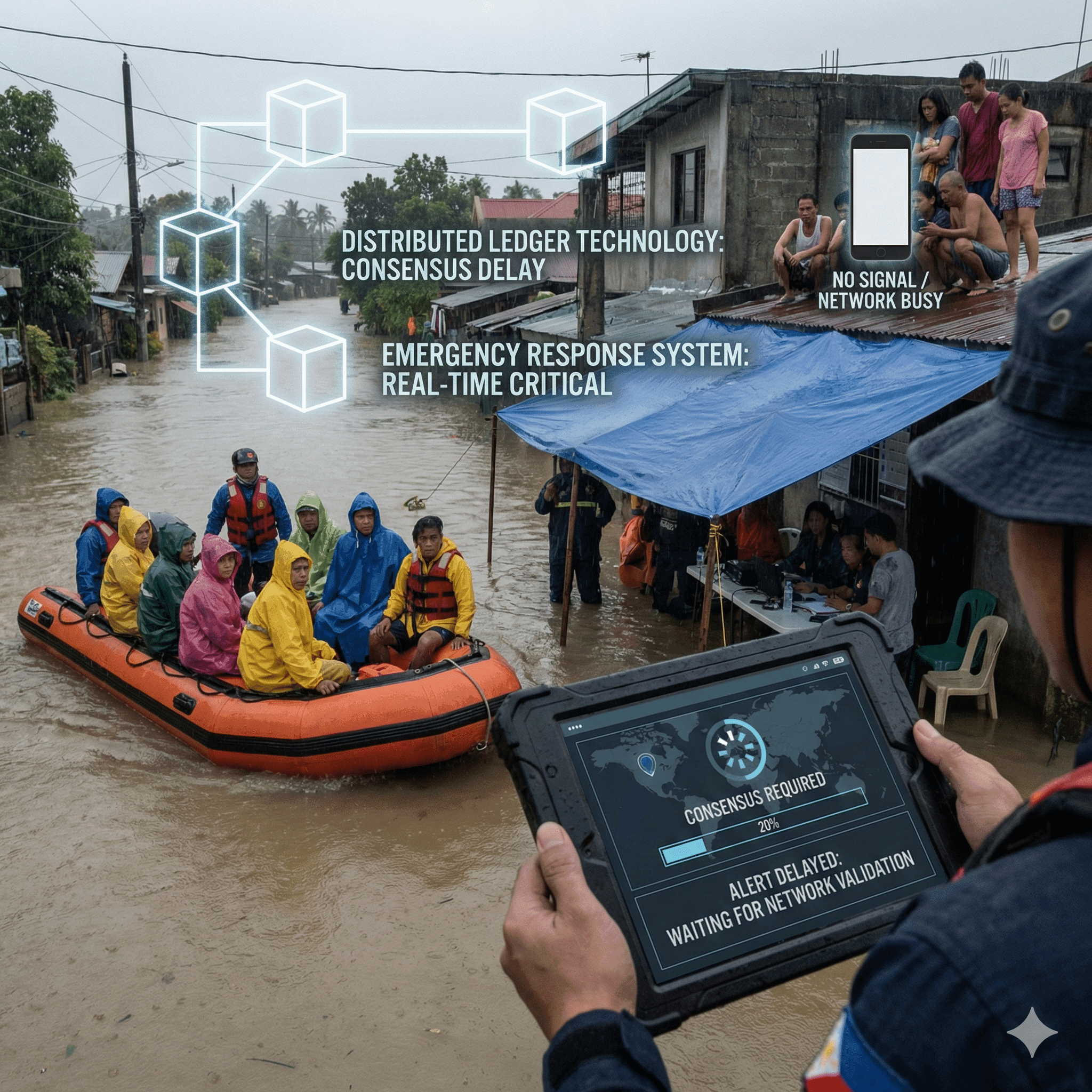 The Incompatibility of Distributed Ledger Technology with Real-Time Safety-Critical Infrastructure