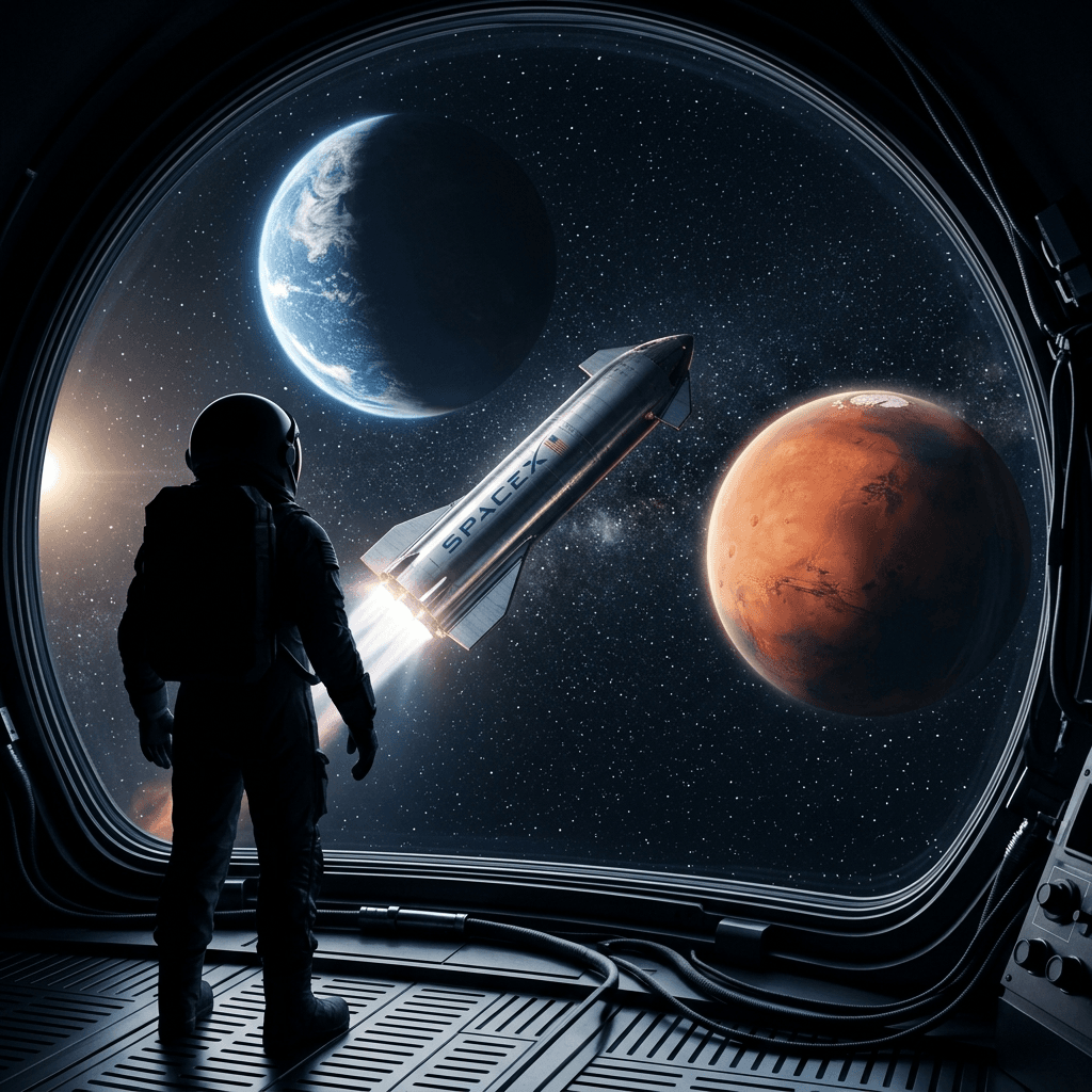 Crypto Entrepreneur Chun Wang to Command SpaceX’s First Crewed Mars Mission