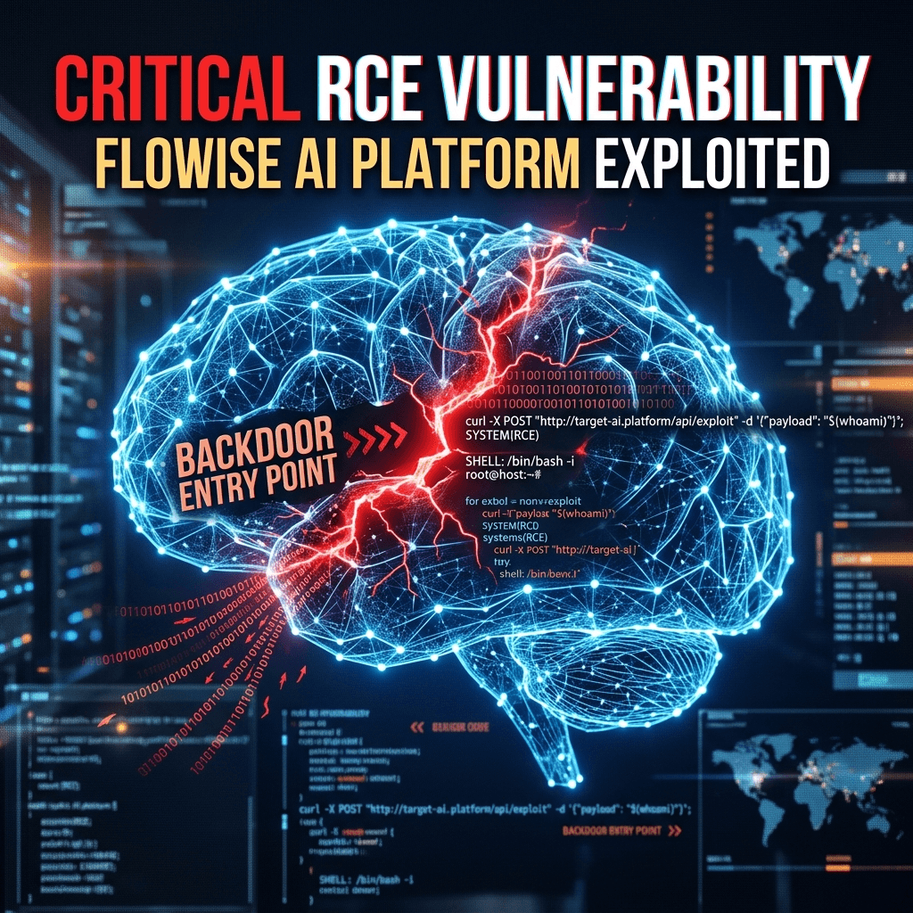 Critical Flowise RCE Exploit CVE-2026-40933: One-Click AI Platform Compromise