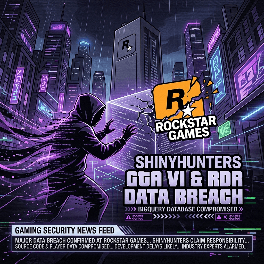 Rockstar Games Targeted by ShinyHunters: The Danger of Cloud Data Exfiltration